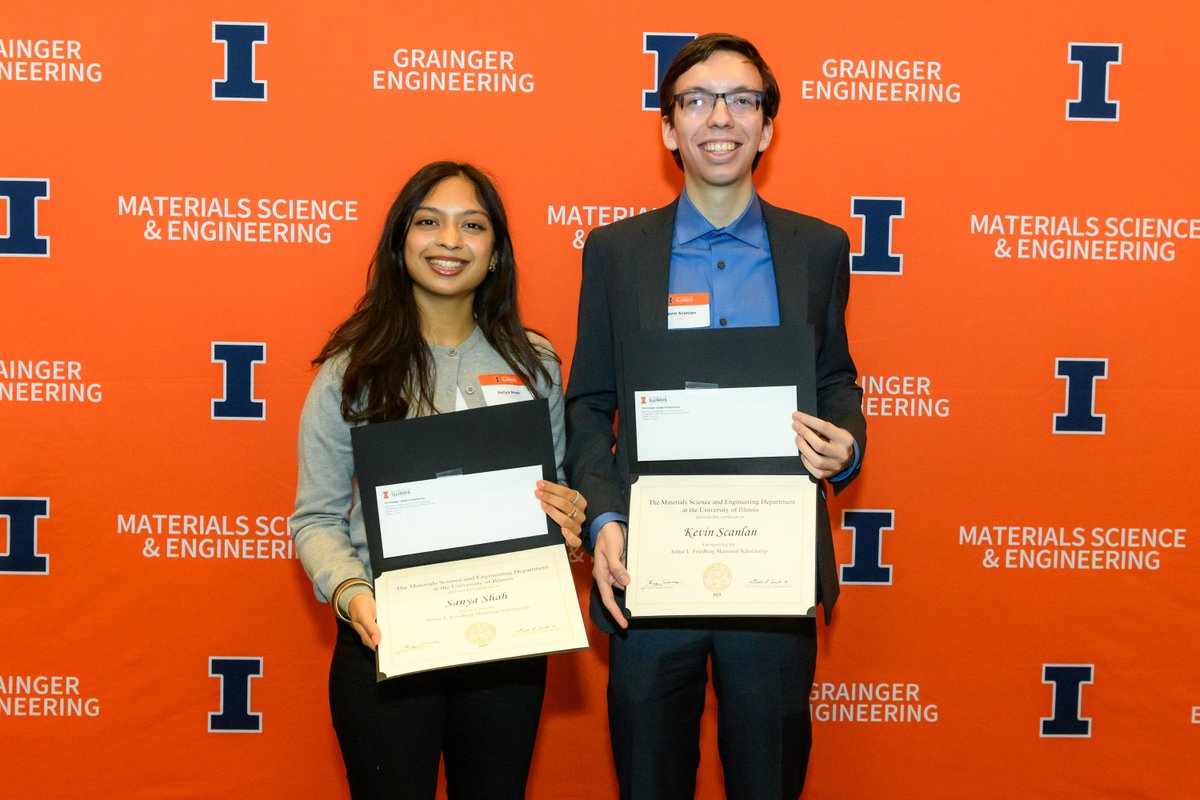 We proudly recognized the exceptional achievements of our community at the 2025 Department of Materials Science and Engineering Spring Awards Banquet. 

Congratulations to all award recipients!
MORE: bit.ly/444tEMq