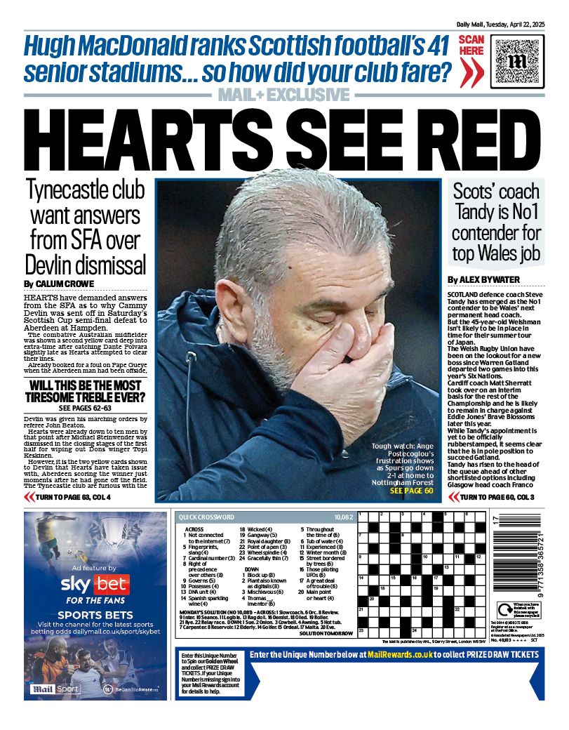 Scottish Daily Mail tweet media