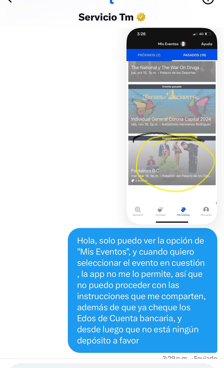 MilitzinDrop's tweet photo. @ServicioTM La app no me permite aplicar las instrucciones que me comparten vía DM https://t.co/gkSSV6BwNB