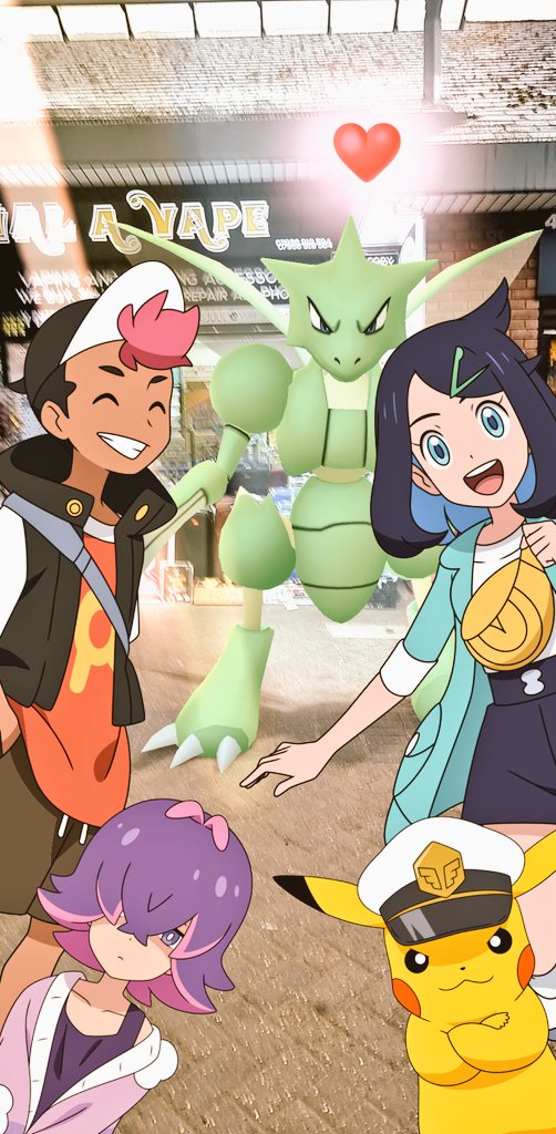Hyacintho_Azul's tweet photo. My buddy with the gang 😁 #PokemonGO https://t.co/wom1Frf6bP
