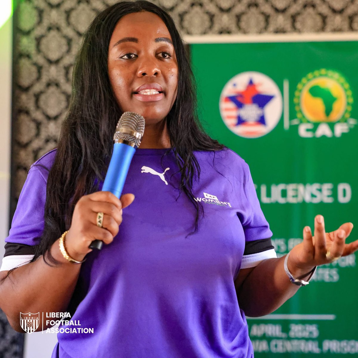 LFA, CAF Launch Historic Coaching Course for Female Inmates at Monrovia Central Prison -The CAF⚽️4 Reform Program serves as a tool to promote positive change through ⚽️.