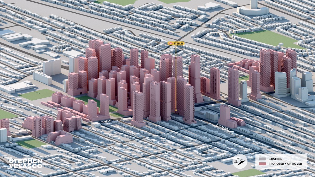 Big changes are coming to Yonge and Steeles, where over 25,000 residential units are planned, including towers up to 65 storeys. This surge in density comes ahead of the TTC Line 1 subway extension to Richmond Hill.