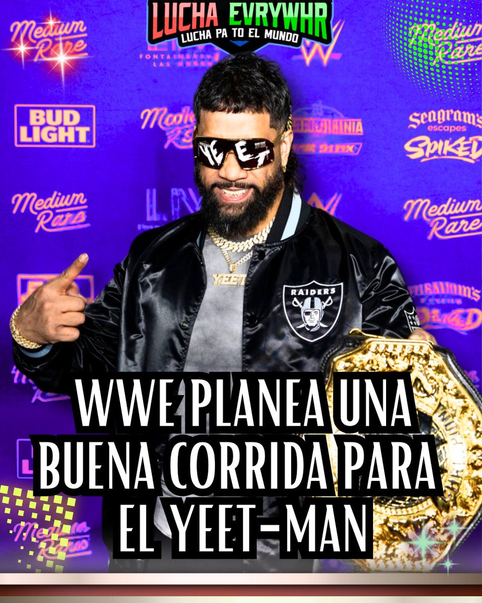 ♦️VIENE BUENA JORNADA♦️

AQUÍ MÁS DETALLES ⬇️⬇️⬇️⬇️
#WWERaw #LuchaLibreAAA
#WrestleMania41 #wrestling

instagram.com/p/DIuT0BsJFmV/…