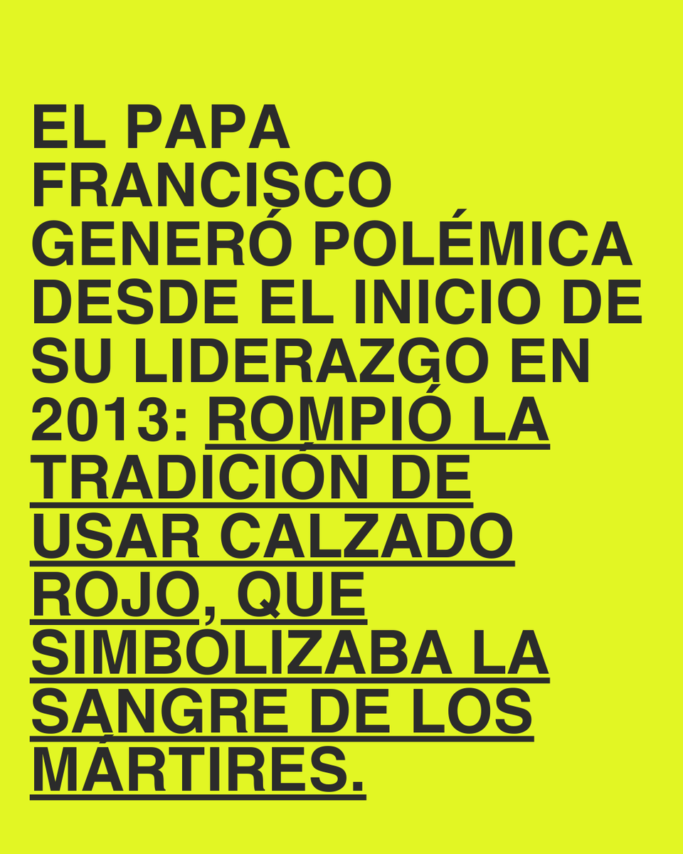 lacurvadelamod's tweet photo. los zapatos del Papa Francisco decían mucho de él 👇🏽 https://t.co/QUJWsijkPH
