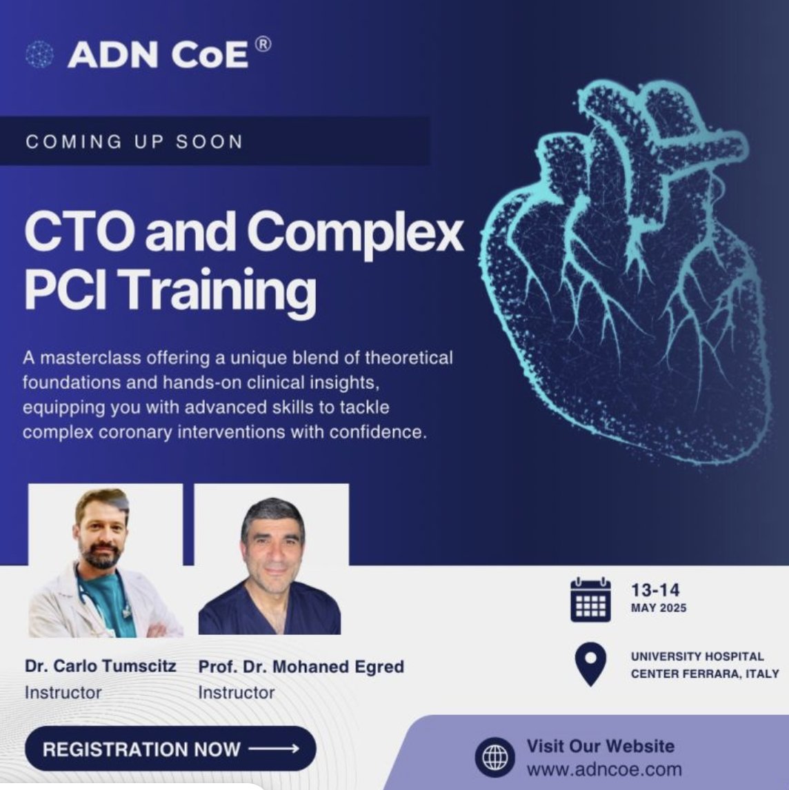 Carlo Tumscitz (@skat_ct) on Twitter photo I will be honoured to host my friend <a href="/MohanedEgred/">Mohaned Egred</a> for a CTO course in #AziendaUniversitariaOspedalieraFerrara ITALY.
Looking forward to doing good cases together! adncoe.com I will be honoured to host my friend <a href="/MohanedEgred/">Mohaned Egred</a> for a CTO course in #AziendaUniversitariaOspedalieraFerrara ITALY.
Looking forward to doing good cases together! adncoe.com