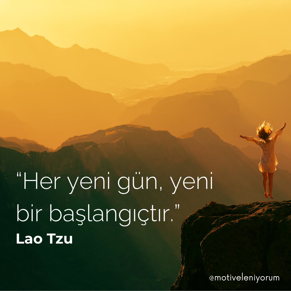 "Her yeni gün, yeni bir başlangıçtır." — Lao Tzu 🌅 

Bugün neyi değiştireceksin? Hedefini paylaş! #Motivasyon #SalıMotivasyonu
