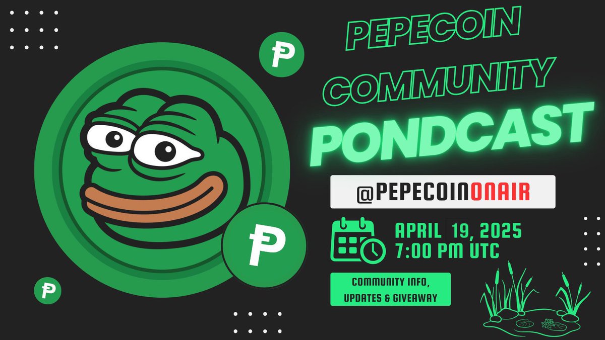 The Community Pepecoin Pondcast (@pepecoinonair) on Twitter photo NEW EPISODE IS OUT!
Our weekend Space, including a LIVE interview with <a href="/BTC_Computer/">Bitcoin Computer</a> founders is now available on Spotify and our brand-new YouTube channel. If you missed the broadcast this weekend, be sure to check it out!
SPOTIFY: open.spotify.com/episode/39hVyd…
YOUTUBE: NEW EPISODE IS OUT!
Our weekend Space, including a LIVE interview with <a href="/BTC_Computer/">Bitcoin Computer</a> founders is now available on Spotify and our brand-new YouTube channel. If you missed the broadcast this weekend, be sure to check it out!
SPOTIFY: open.spotify.com/episode/39hVyd…
YOUTUBE: