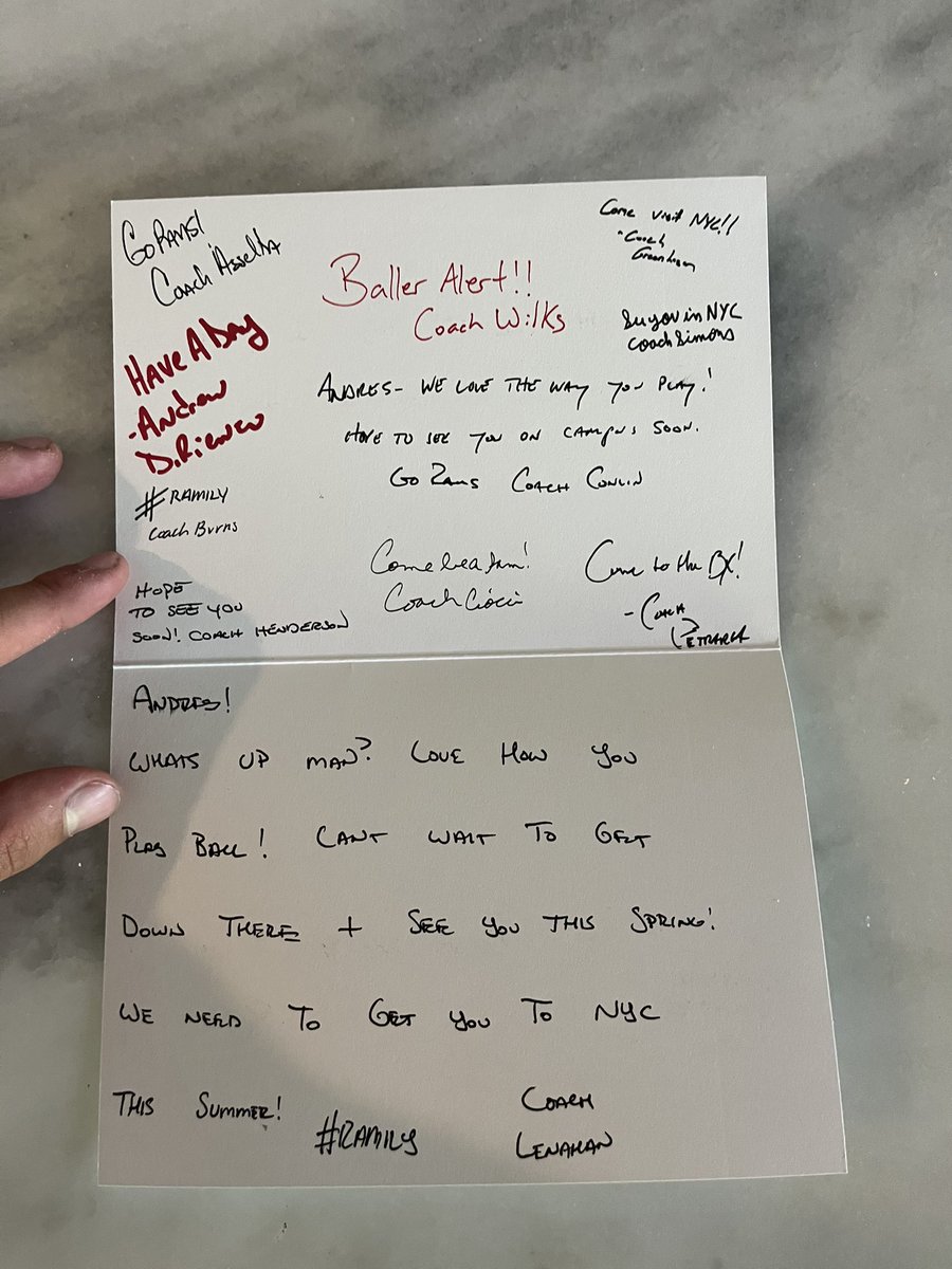 Thank you Fordham for the love!! See you soon!! <a href="/CoachLenahan/">James Lenahan</a>