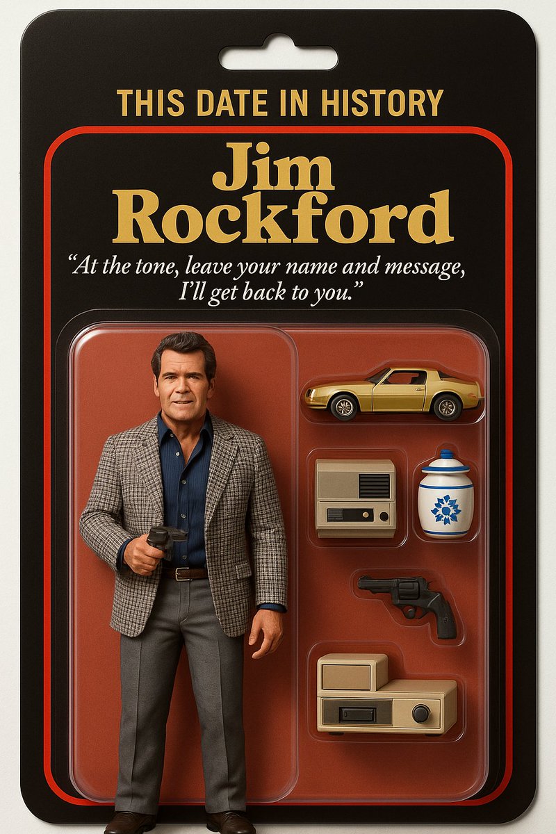 This Date in History (@tdinhistory) on Twitter photo The hero we need. #ThisDate #RockfordFiles #Hollywood <a href="/MavrocksGirl/">Gigi & James Garner</a> <a href="/Super70sSports/">Super 70s Sports</a> The hero we need. #ThisDate #RockfordFiles #Hollywood <a href="/MavrocksGirl/">Gigi & James Garner</a> <a href="/Super70sSports/">Super 70s Sports</a>