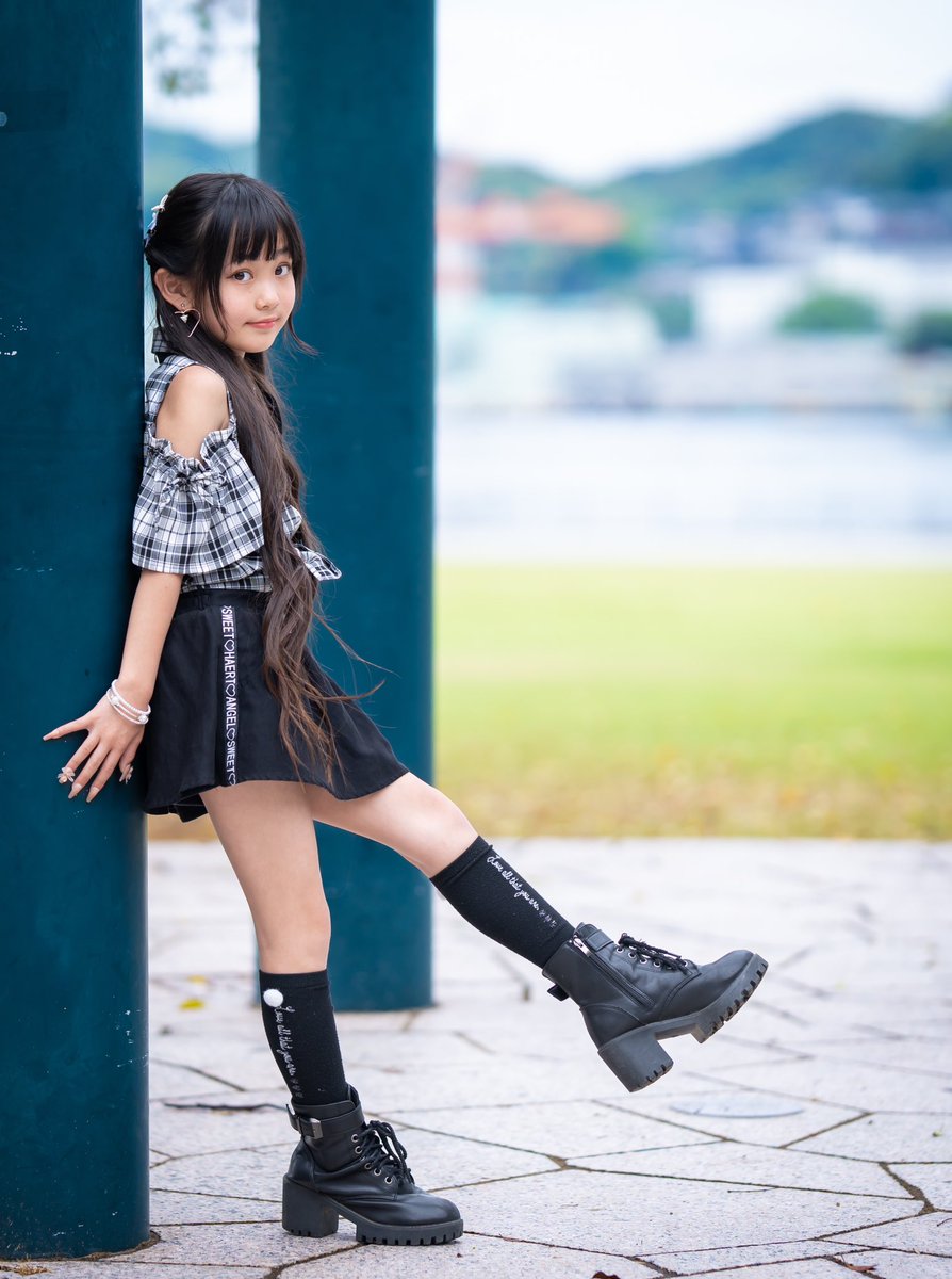 うらちゃん（JS3）公園にて😊 #うら #長崎超絶美少女隊 @ReiRui9