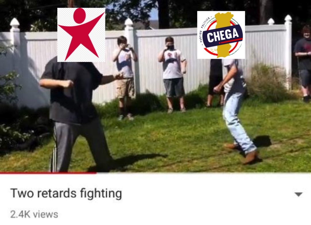 glevycordeiro's tweet photo. Para quem não viu debate entre o Bloco de Esquerda e o Chega, têm aqui o resumo. https://t.co/TRMj2ExO35