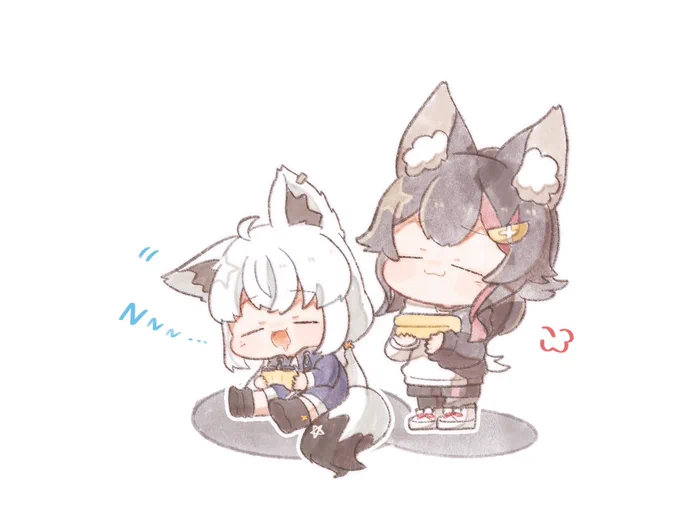 すやすや#絵フブキ #みおーん絵 
