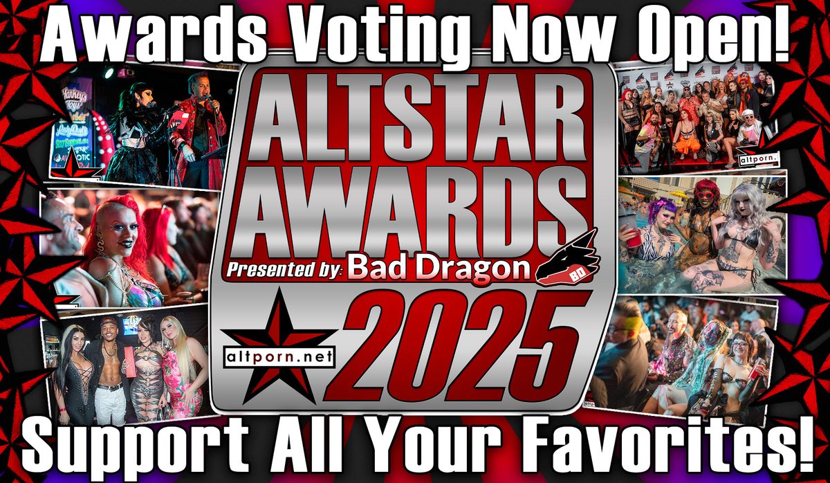 Micky Lynn (@mickylynnxoxo) on Twitter photo I just voted to support ASN Lifestyle Magazine <a href="/ASNLifestyleMag/">ASN Lifestyle Magazine ™</a> for the <a href="/AltPornNet/">AltPornNet</a> 2025 AltStar Awards presented by @Bad_Dragon! Vote your favorites: altporn.net/2025-altstar-a… #altstarawards I just voted to support ASN Lifestyle Magazine <a href="/ASNLifestyleMag/">ASN Lifestyle Magazine ™</a> for the <a href="/AltPornNet/">AltPornNet</a> 2025 AltStar Awards presented by @Bad_Dragon! Vote your favorites: altporn.net/2025-altstar-a… #altstarawards