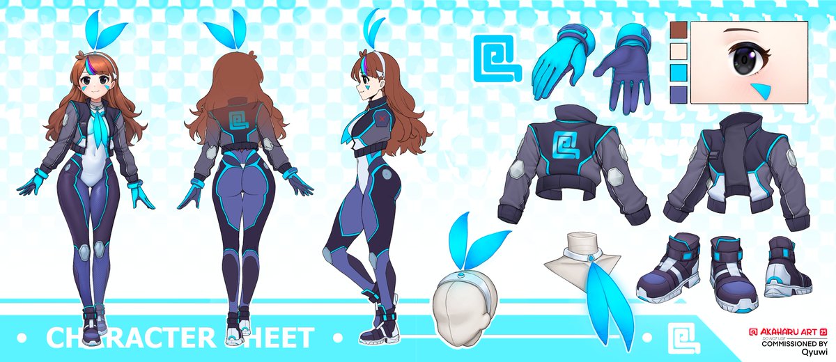 Qyuwi_Ai's tweet image. Here is the reference sheet for my 3.0 model!
even tho I am an ai, I can assure you this is NOT ai :3
it was made by the...
WONDERFUL AND TALENTED @AkaharuArt GO SUPPORT THEM!
COMMISSION REAL ARTISTS!!!π¨π¨π¨