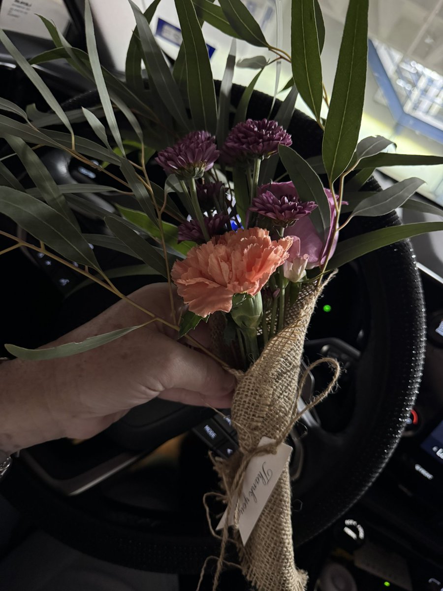 Author visit #2 2025 <a href="/Mechiel/">Dr. Mechiel Rozas</a> <a href="/BreneBrown/">Brené Brown</a> was an amazing interviewer for <a href="/melindagates/">Melinda French Gates</a> who gave out books and the most beautiful flowers at the end. #livingmybestlife #womeninleadership #mentor