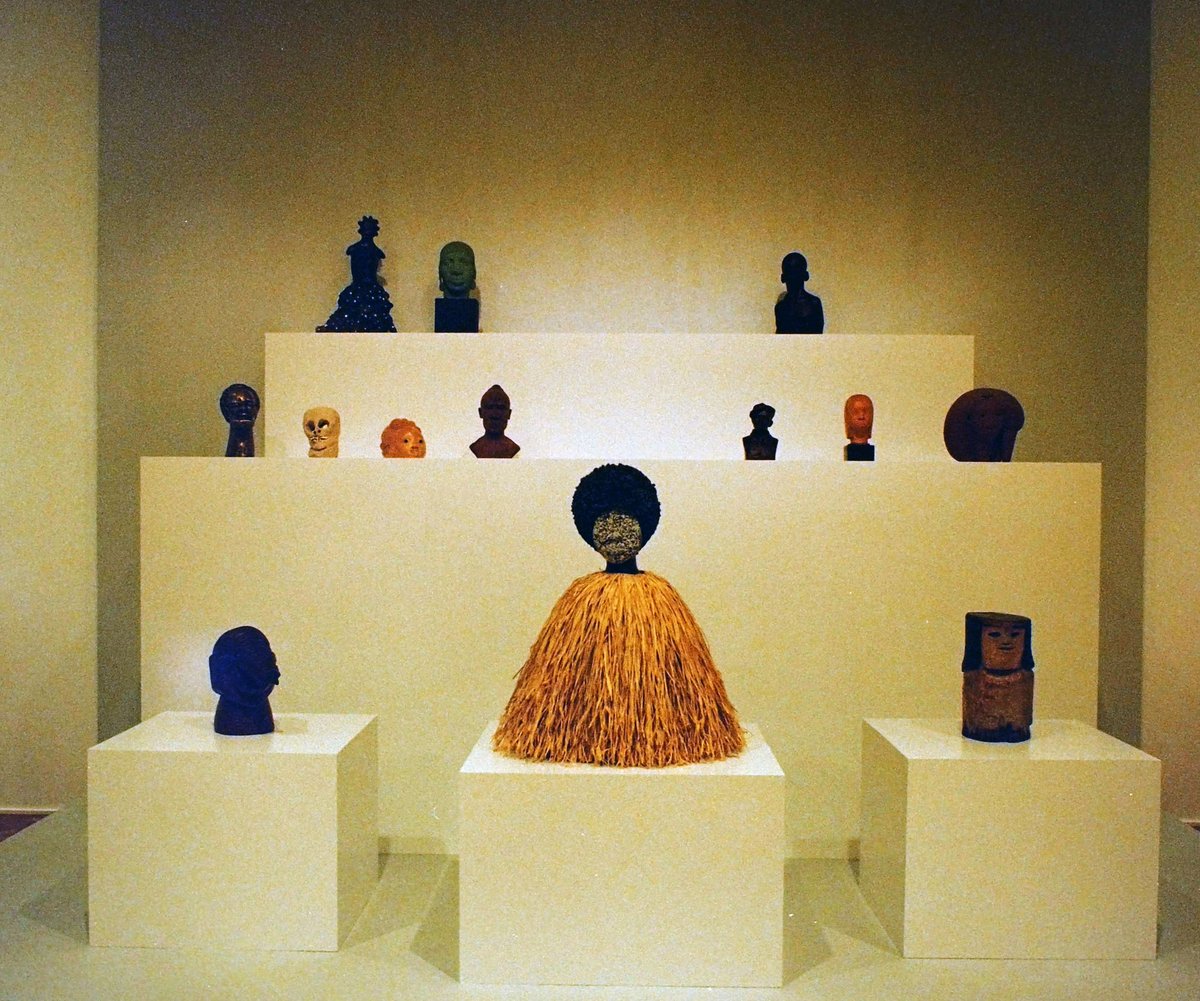 itsbarry's tweet photo. Works from the Art Institute’s Pan-Africa exhibit https://t.co/byDcJ6AQfa