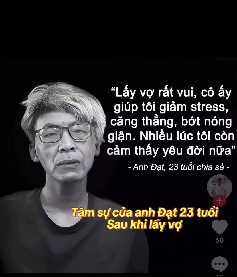 hèn chi nhìn cụ trẻ hẳn ra..!!
😂😂😂