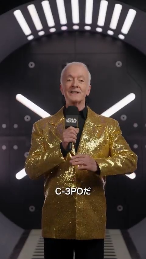 スターウォーズ　直筆サイン　C-3PO アンソニー・ダニエルズ氏 スターウォーズ 直筆サイン C-3PO アンソニー・ダニエルズ氏の