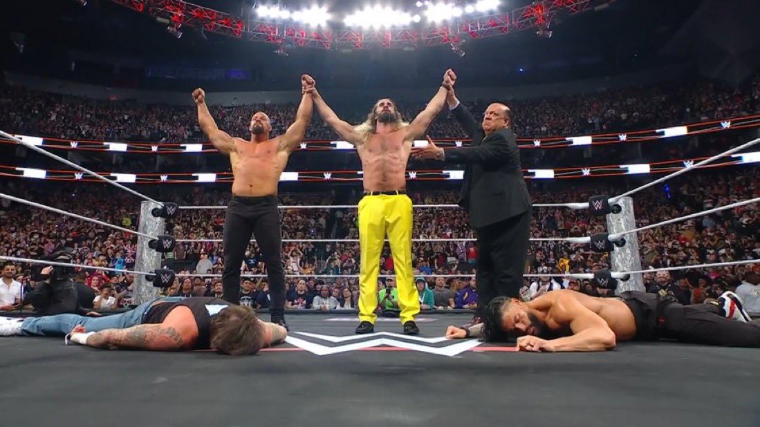 WrestleOps's tweet image. This years RAW After ‘Mania:

• Randy Orton RKO’s John Cena
• Liv Morgan and Raquel regain the Tag Titles
• Becky Lynch turns on Lyra Valkyria
• Rusev returns
• Stephanie Vaquer v IYO SKY
• Roxanne Perez and Giulia surprise appearance
• World Champ Jey, Jimmy, and Sami…