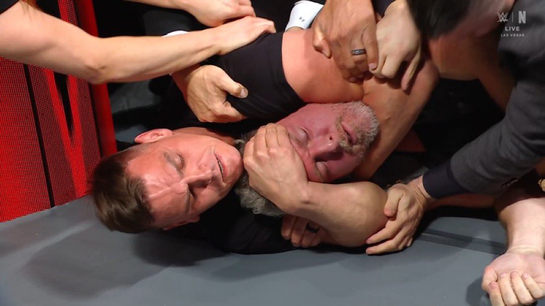 WrestleOps's tweet image. This years RAW After ‘Mania:

• Randy Orton RKO’s John Cena
• Liv Morgan and Raquel regain the Tag Titles
• Becky Lynch turns on Lyra Valkyria
• Rusev returns
• Stephanie Vaquer v IYO SKY
• Roxanne Perez and Giulia surprise appearance
• World Champ Jey, Jimmy, and Sami…