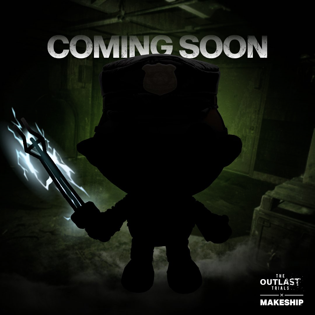 "I do believe a crime's in progress." 👮‍♂️⚡ #TheOutlastTrials x <a href="/Makeship/">Makeship</a>