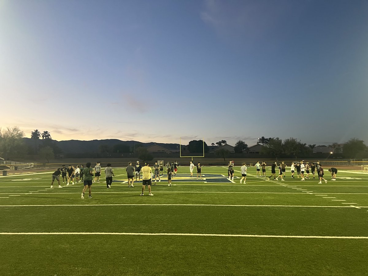 PenaFootballCoach (@football_pena) on Twitter photo Last night of our Spring 6th Grade-8th Grade Youth Football π Camp. Great turnout, awesome effort and energy. Spring Football π Camp starting next week. πβ‘οΈβ¦<a href="/DVThunderFB/">Desert Vista Football</a>β© β¦β¦<a href="/theDVway/">Desert Vista Athletics</a>β© β¦<a href="/DVHSFootball/">Desert Vista Football Boosters</a>β© β¦<a href="/Coach_Mac70/">Jake McSpadden</a>β© β¦<a href="/GaryLChavez/">Gary Chavez</a>β© β¦πͺπΌπβ‘οΈ Last night of our Spring 6th Grade-8th Grade Youth Football π Camp. Great turnout, awesome effort and energy. Spring Football π Camp starting next week. πβ‘οΈβ¦<a href="/DVThunderFB/">Desert Vista Football</a>β© β¦β¦<a href="/theDVway/">Desert Vista Athletics</a>β© β¦<a href="/DVHSFootball/">Desert Vista Football Boosters</a>β© β¦<a href="/Coach_Mac70/">Jake McSpadden</a>β© β¦<a href="/GaryLChavez/">Gary Chavez</a>β© β¦πͺπΌπβ‘οΈ