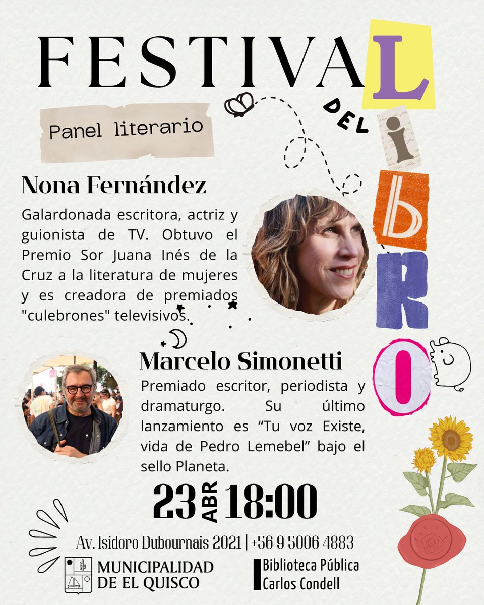 Esto me interesa mucho: he leído gran parte de la obra de <a href="/NonaFernandez/">Nona Fernandez</a> y pronto iniciaré la lectura de la biografía de Lemebel, escrita por <a href="/marcelosimonett/">Marcelo Simonetti</a> y <a href="/jovankaskarmeta/">Jovana Skarmeta®💚</a>. Un lujo tenerlos por esta geografía.