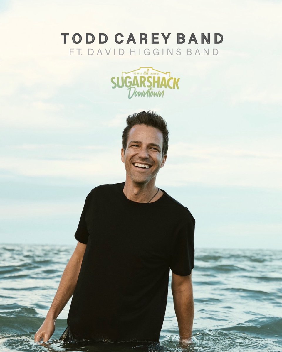Kicking off tour season May 1st at the gorgeous new <a href="/SugarshackLive/">Sugarshack Music Channel</a> Downtown venue in Bonita Springs, FL 🌅 We are bringing a supergroup ft. David Higgins Band x Rodney. All free!