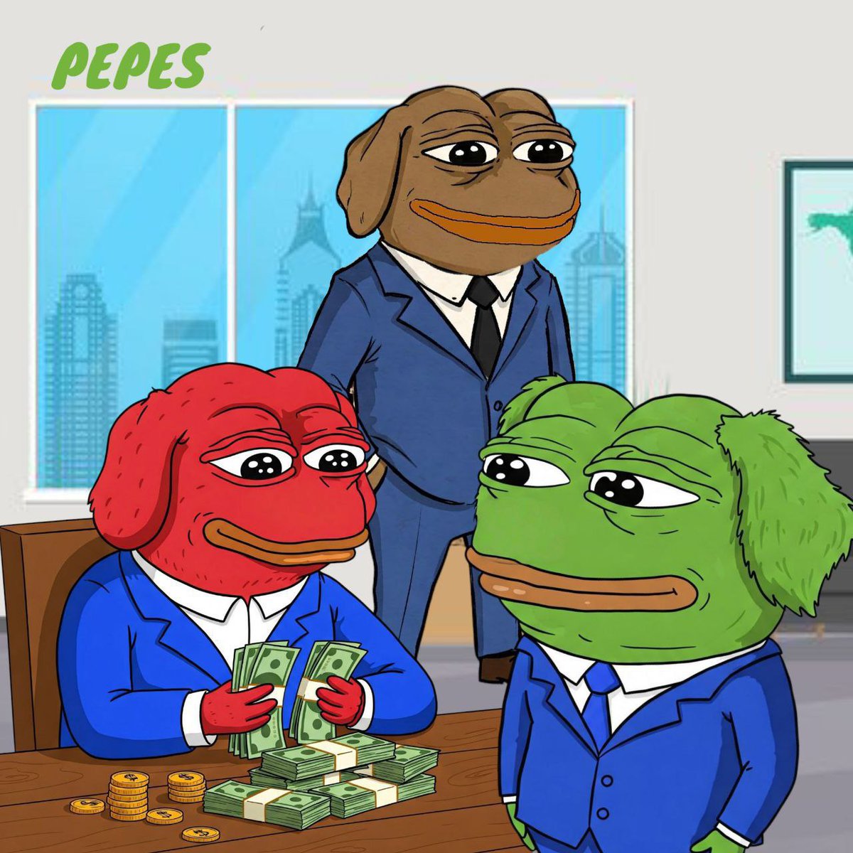 The frogs aren’t memeing around.
$PEPES is climbing faster than your attention span 🐸📈
#PEPE #CryptoHustle #PEPES