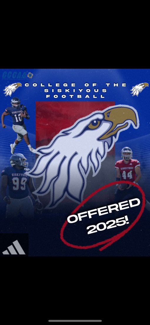 Tobias Black (@tobiasblack33) on Twitter photo Blessed to receive an offer from the college of Siskiyous football! <a href="/COSFOOTBALL/">SISKIYOUS FOOTBALL</a> <a href="/CoachBurns_777a/">Aaron Burns</a> Blessed to receive an offer from the college of Siskiyous football! <a href="/COSFOOTBALL/">SISKIYOUS FOOTBALL</a> <a href="/CoachBurns_777a/">Aaron Burns</a>
