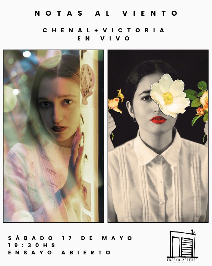 chenalcig's tweet photo. El sábado 17 de mayo voy a estar presentándome junto a una amiga y colega en Ensayo Abierto, espacio auto gestionado de Ciudad Vieja.
La cita es a las 19:30 hs y las entradas están a $200, para adquirirlas comuníquense conmigo ✨

#musicaenvivo
#mayo2025
#montevideo https://t.co/D9iN7R5fXn