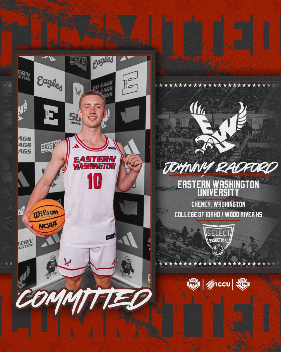 Congratulations to Johnny Radford for his commitment to play at <a href="/EWUMBB/">EWU Men's Basketball 🏀</a> next year!