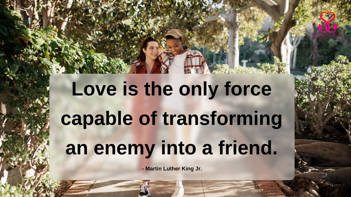 SM_Sentiments's tweet photo. Love’s transformative power can turn animosity into understanding. Let this quote inspire compassion today.

#TransformativeLove #SoulmateSentiments #ChangeThroughLove #EmpathyHeals #BridgeTheGap https://t.co/Ln9p7Zlugk