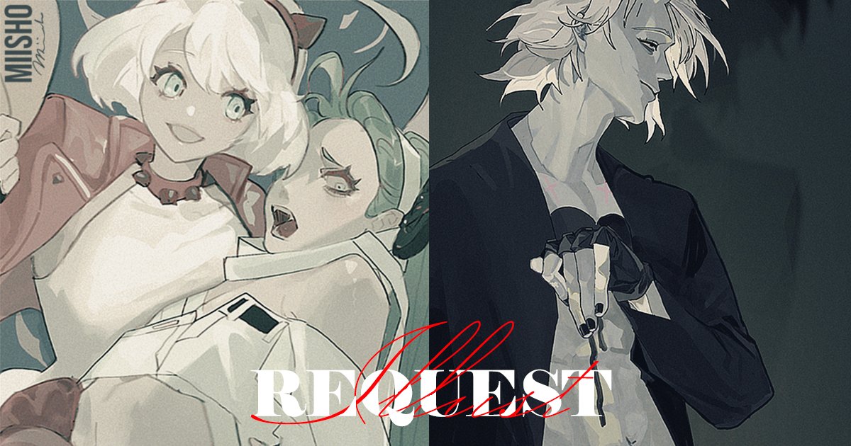 m11sh0's tweet image. ✨Pixiv Request Open!
Please use Pixiv Request for commission.
pixiv.net/request/plans/…