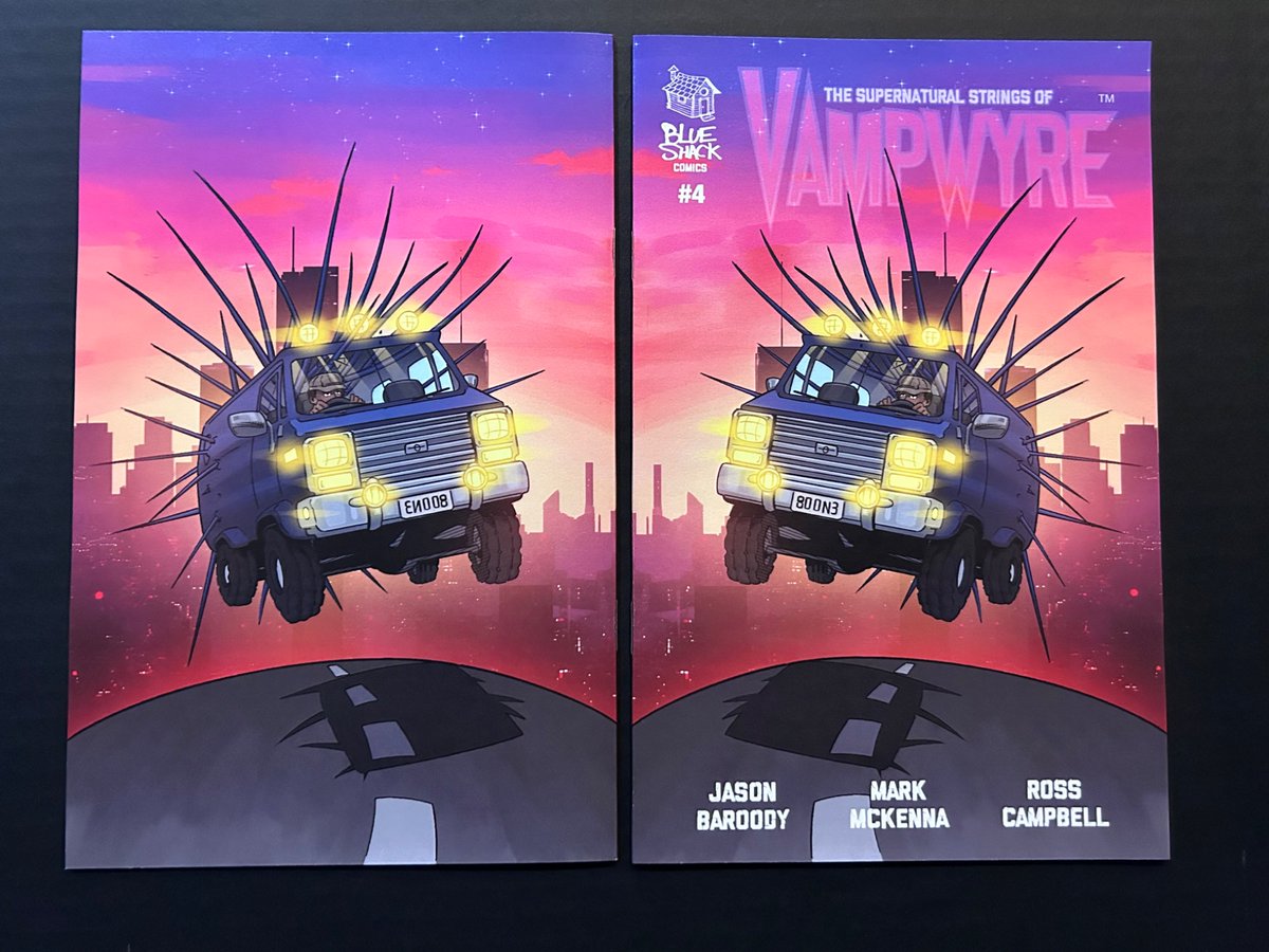 Follow the Prelauch of Vampwyre #5
On Kickstarter.

This issue will have all the Action you want from a comic.

S’Plosions, Helicopters, Car crashes, Ski Chases, tree collisions and more as Vampwyre makes its Presence know to the world. 

Same great art team for 24 pages.