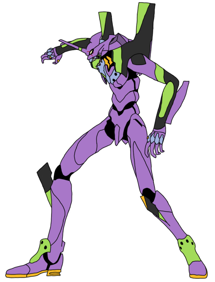 Mr_V10_'s tweet photo. It's EVA Unit-01. https://t.co/zaC1ToFJ5M