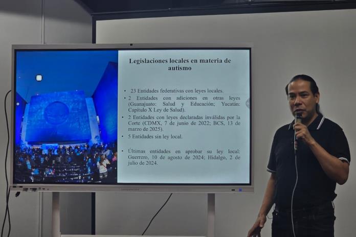CANAL44TV's tweet photo. En la jornada por el Día de la Concientización del Trastorno del Espectro Autista, Tonatiuh Arellano, señaló que la vinculación entre el sector académico, las organizaciones civiles y las comisiones intersecretariales para la creación de políticas públicas sigue siendo una tarea pendiente.
Por: @aitanaerg 
https://t.co/33p9pkXwHU