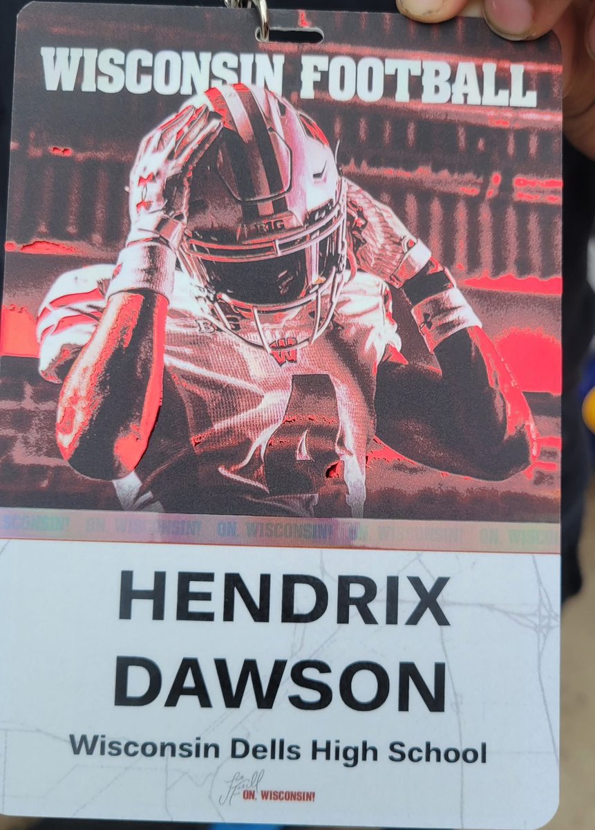 Had another great visit at <a href="/BadgerFootball/">Wisconsin Football</a> for spring practice. Thankful for the invite and the chance to learn more about the school and the football program.

<a href="/WisFBRecruiting/">Wisconsin Badgers Football Recruiting</a> <a href="/CoachWhit_UW/">E.J. Whitlow 🔴🦡⚪️</a> <a href="/JaredThompsonUW/">Jared Thompson</a> <a href="/RoseBrandon_/">Brandon Rose</a> <a href="/PrepRedzoneWI/">Prep Redzone Wisconsin</a> <a href="/WDellsFootball/">Dells Football</a>