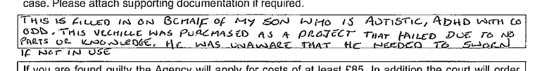 Tristan Kirk (@kirkkorner) on Twitter photo 19-year-old man with autism gets criminal conviction for £4.17 in unpaid car tax
#SingleJusticeProcedure
DVLA continues to use this fast-track court system, despite its flaws
The government continues to operate it
When will someone get a grip?
Your constituent <a href="/EmmaforWycombe/">Emma Reynolds for Wycombe 🌹</a> 19-year-old man with autism gets criminal conviction for £4.17 in unpaid car tax
#SingleJusticeProcedure
DVLA continues to use this fast-track court system, despite its flaws
The government continues to operate it
When will someone get a grip?
Your constituent <a href="/EmmaforWycombe/">Emma Reynolds for Wycombe 🌹</a>