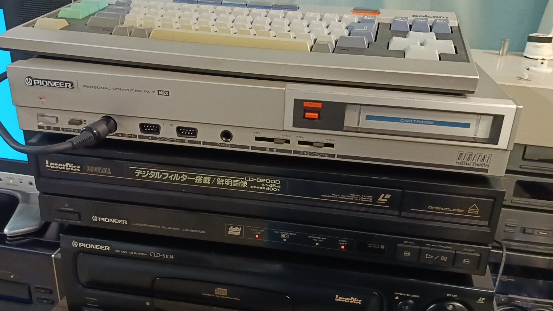 PX-7 MSX PIONEER Palcom パイオニア レーザーディスク