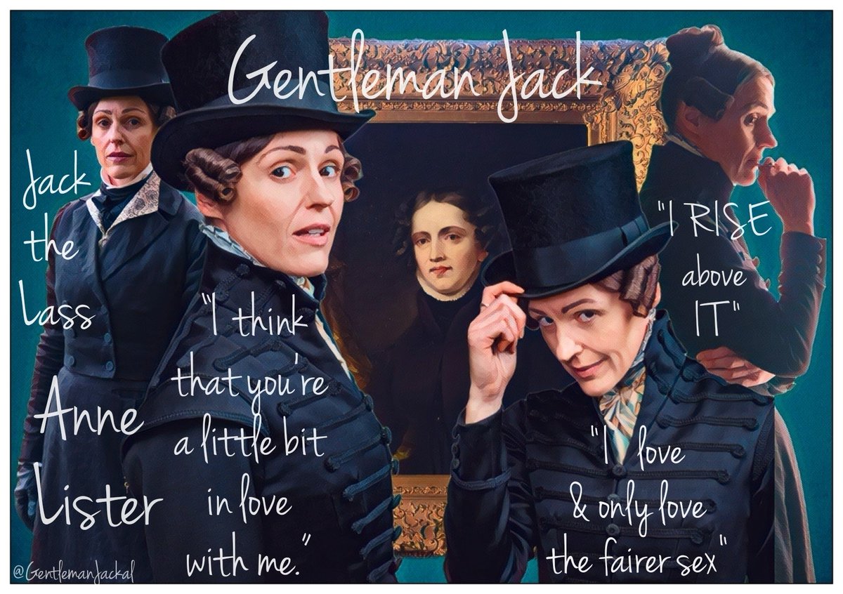 Today in 2019 Jack the Lass made her debut on HBO #GentlemanJack