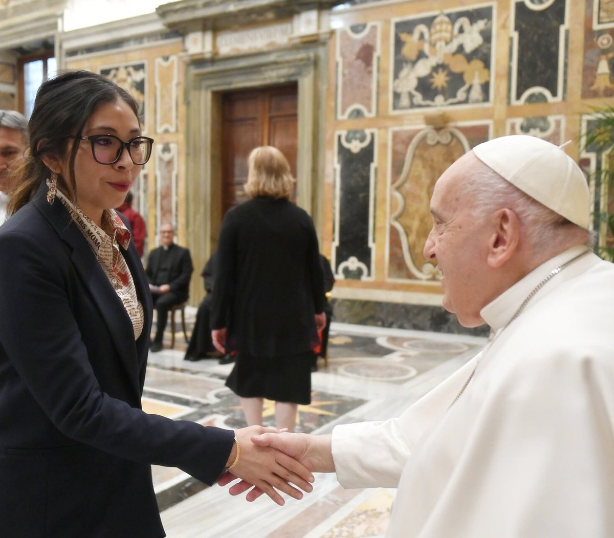 Yolanda López Maldonado (@yolandagatita) on Twitter photo Deepest condolences to humanity on the passing of His Holiness Pope Francis. His legacy in fostering dialogue between science and Indigenous Knowledge through the <a href="/PontificalOf/">Pontifical Academy of Sciences</a> will endure. May the seeds he planted continue to grow and inspire generations 🙏🏻🕊️🌿 Deepest condolences to humanity on the passing of His Holiness Pope Francis. His legacy in fostering dialogue between science and Indigenous Knowledge through the <a href="/PontificalOf/">Pontifical Academy of Sciences</a> will endure. May the seeds he planted continue to grow and inspire generations 🙏🏻🕊️🌿