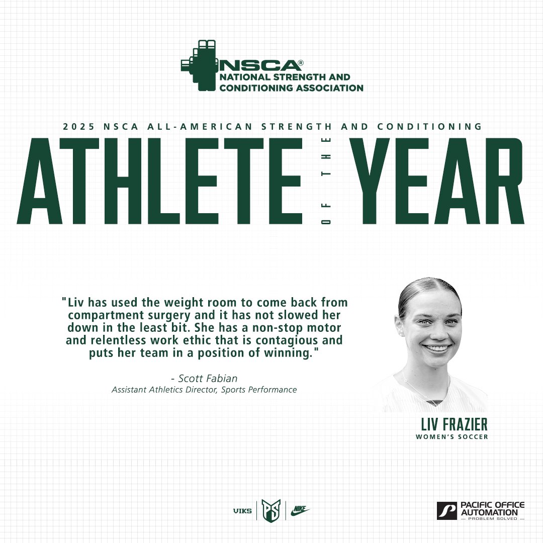 Big congrats to Elle and Liv Frazier on their recognition as <a href="/NSCA/">NSCA</a> All-American Strength &amp; Conditioning Athletes of the Year—a result of relentless work ethic and dedication in the weight room. 😤💪

#GoViks | #DefendTheShip