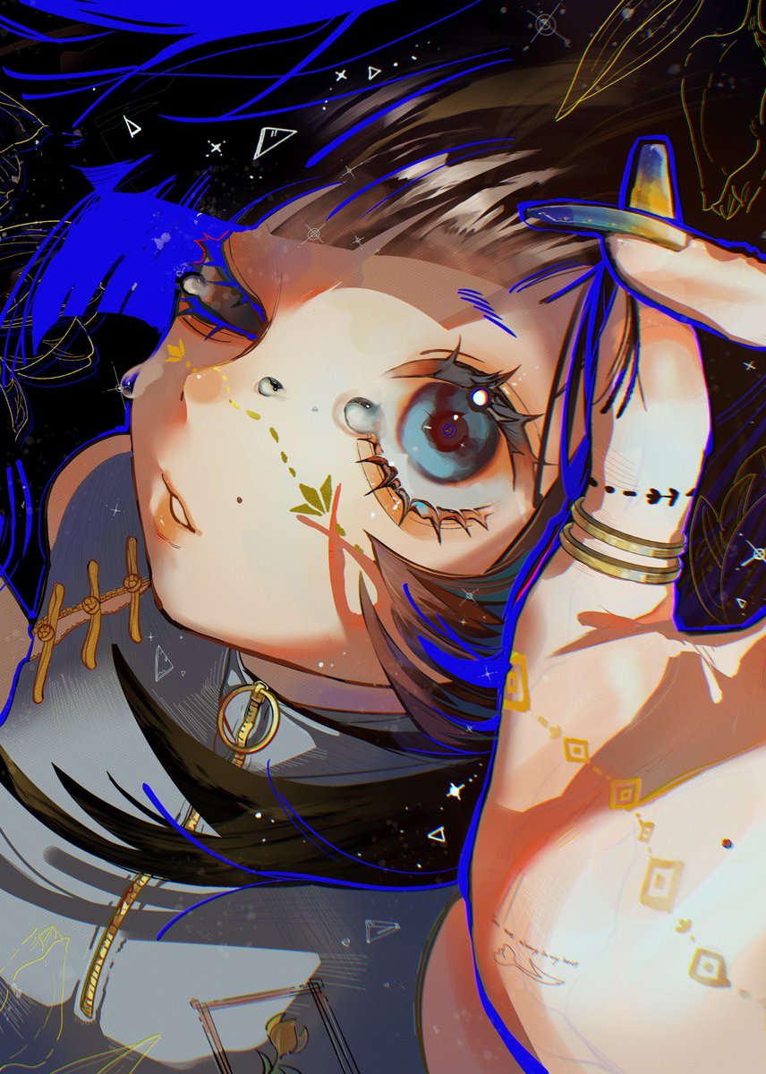 やっぱり顔描くのが大好きです👁

🔁から気になった方お迎えにあがります！
#春の創作クラスタフォロー祭り 
#絵柄が好みって人にフォローされたい