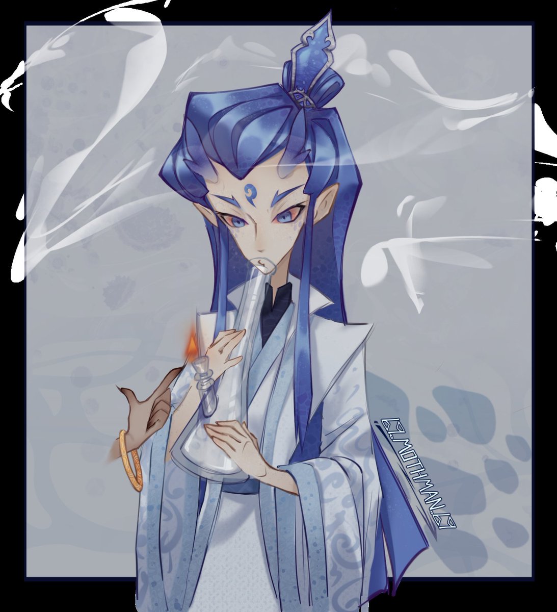 69mothman69's tweet image. Ao Bong fully rendered σ(￣、￣) #AoBing #哪吒之魔童闹海 #哪吒2 #NeZha2