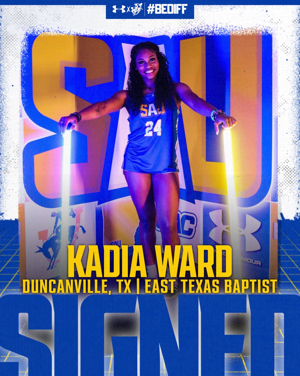 Southern Arkansas University WBB (@sau_wbb) on Twitter photo ๐พ๐ฌ๐ณ๐ช๐ถ๐ด๐ฌ ๐ฏ๐ถ๐ด๐ฌโผ๏ธ
๐๐๐ฅCongrats to Kadia โKDโ Ward on signing to join the Mulerider Womenโs Basketball programโผ๏ธ Welcome to Mulerider Countryโผ๏ธ๐
#GoMuleriders | #BEDIFF | <a href="/CoachDM15/">Darrick Matthews</a> <a href="/MuleriderSports/">Mulerider Athletics</a> | <a href="/Kdhoops2023/">Kadia Ward โจ</a> ๐พ๐ฌ๐ณ๐ช๐ถ๐ด๐ฌ ๐ฏ๐ถ๐ด๐ฌโผ๏ธ
๐๐๐ฅCongrats to Kadia โKDโ Ward on signing to join the Mulerider Womenโs Basketball programโผ๏ธ Welcome to Mulerider Countryโผ๏ธ๐
#GoMuleriders | #BEDIFF | <a href="/CoachDM15/">Darrick Matthews</a> <a href="/MuleriderSports/">Mulerider Athletics</a> | <a href="/Kdhoops2023/">Kadia Ward โจ</a>