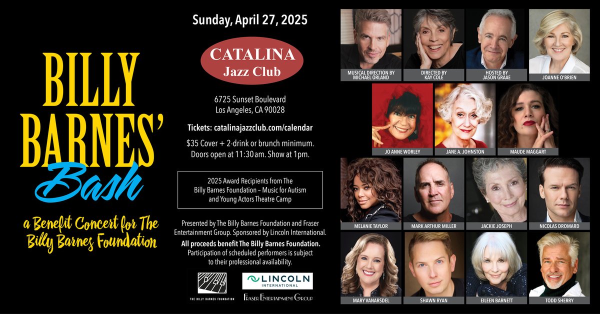 diannefraser77's tweet photo. Look at our exciting cast additions! Do you have your tickets for Sunday's show? https://t.co/tAuYdlMtfb https://t.co/Sg0O0kkICZ