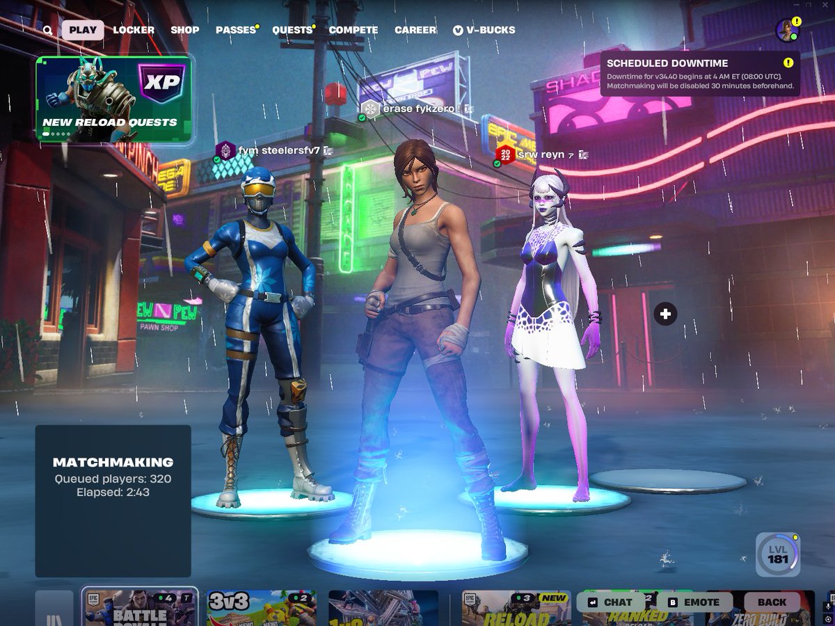 TRIO FOR LCQ LANDING FLOODED + BLACCK MARKET