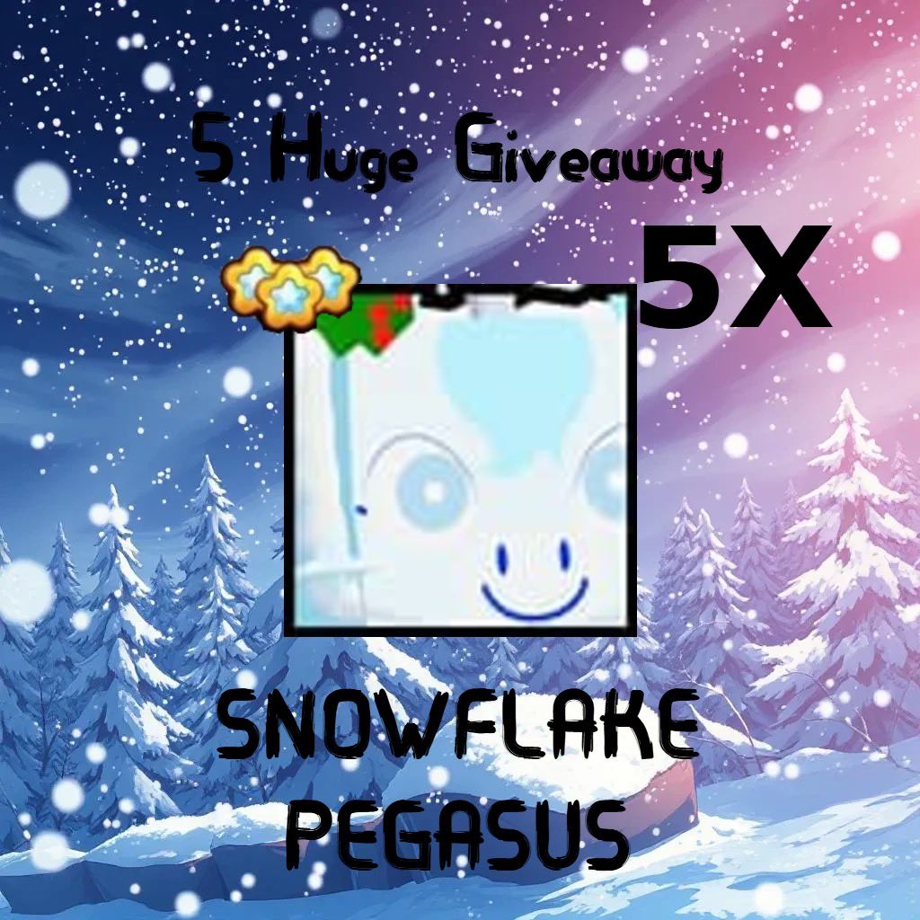 ✨Giveaway Alert✨
🟩Follow <a href="/Moosley_88/">Moosley88</a> 🟩
♦️Like♦️
🟣Retweet🟣
👑Winner Announced in 24hr👑
#PS99 #petsim99 #GIVEAWAY #roblox #giveaways #fypage #streamer #twitch #trending