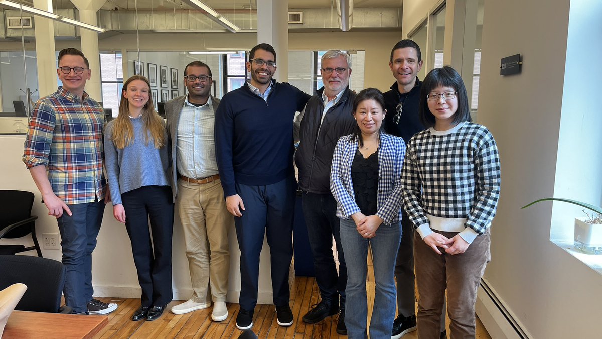 Osama El Shamy (@osamaelshamy88) on Twitter photo Thank you to the fantastic Len Usyvat, Peter Kotanko and the brilliant staff at <a href="/RR_Institute/">The Renal Research Institute (RRI)</a> for hosting Tom Golper, <a href="/NephroShah/">Ankur Shah</a> and I today.
Wonderful discussions, great collaborations and we’re cooking up something great 👨🍳 Thank you to the fantastic Len Usyvat, Peter Kotanko and the brilliant staff at <a href="/RR_Institute/">The Renal Research Institute (RRI)</a> for hosting Tom Golper, <a href="/NephroShah/">Ankur Shah</a> and I today.
Wonderful discussions, great collaborations and we’re cooking up something great 👨🍳